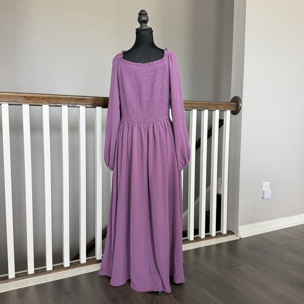 Scarlet Darkness Corset Renaissance Victorian Dress Large Purple Festival Witchy - Picture 3 of 9